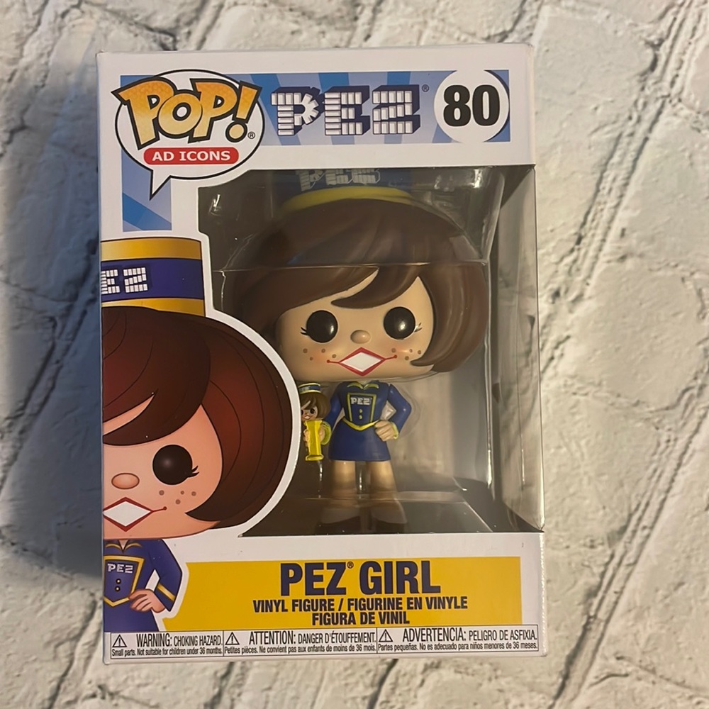 Funko Pop! Ad Icons Pez Girl Brunette #80 Vinyl Figure in Box